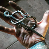 Blacksmithed Hair Slide