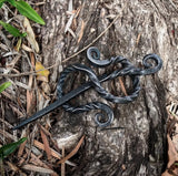 Blacksmithed Hair Slide