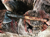 Hand Forged Rail Spike Axe