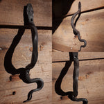 Hand forged Snake Handle / Draw Pull